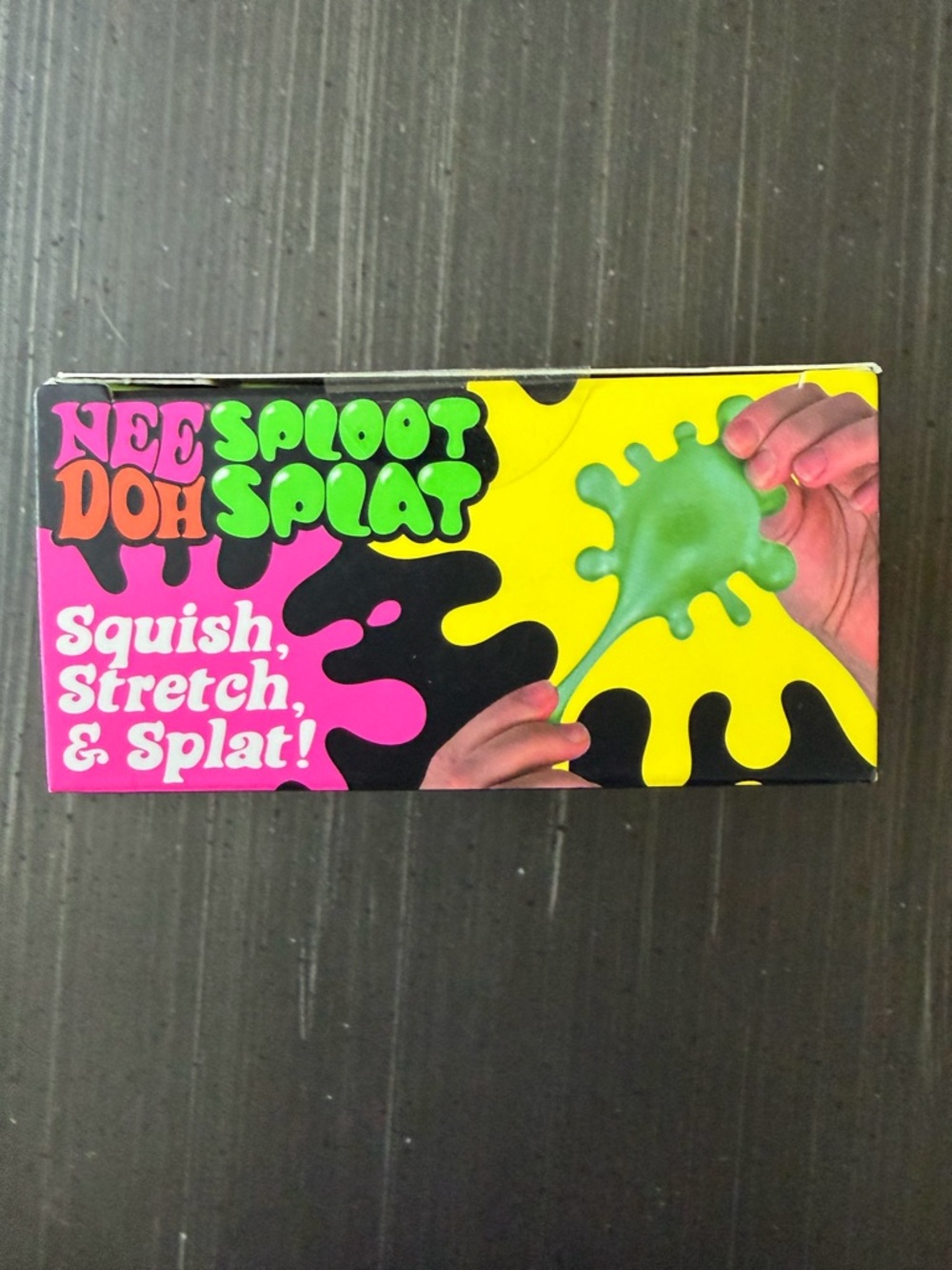 Nee Doh Sploot Splat Kids Toy - Bright Green - Picture 4 of 4